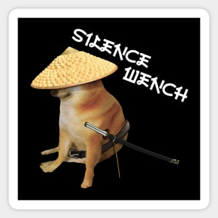 Silence Wench Meme Sticker